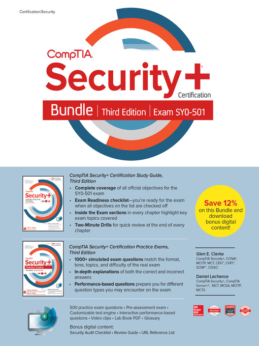 Title details for CompTIA Security+ Certification Bundle (Exam SY0-501) by Glen E. Clarke - Available